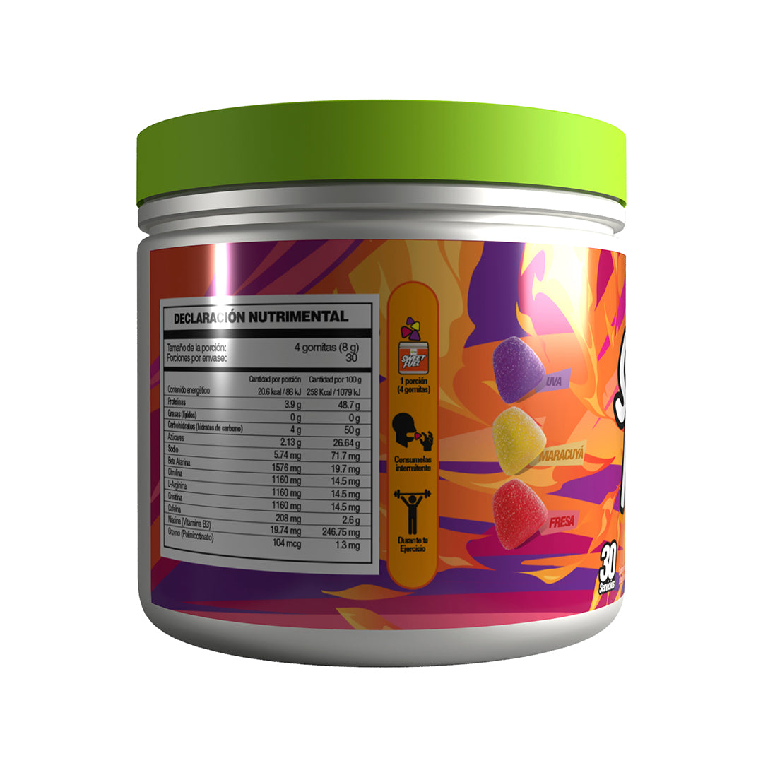 Pre Workout en gomas Sweet Fuel