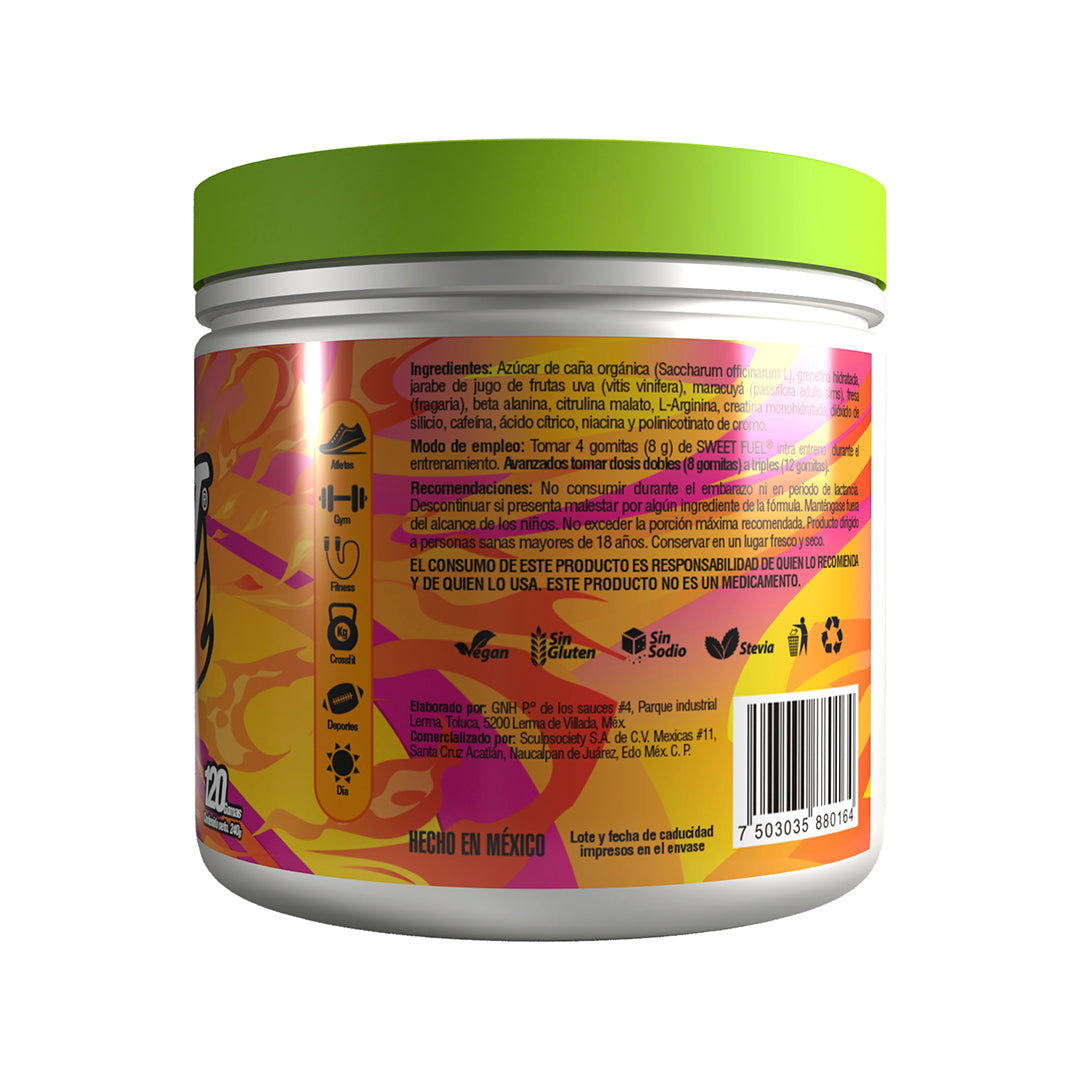 Pre Workout en gomas Sweet Fuel