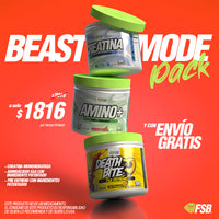 Pack FSB® Beast Mode — DEATH BITE · KING COBRA · Creatina