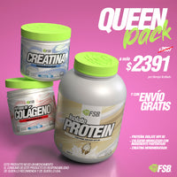 Pack FSB® Welness — Colágeno + Astaxantina AstaReal · Creatina Monohidratada · Proteína Aislada de Suero de leche