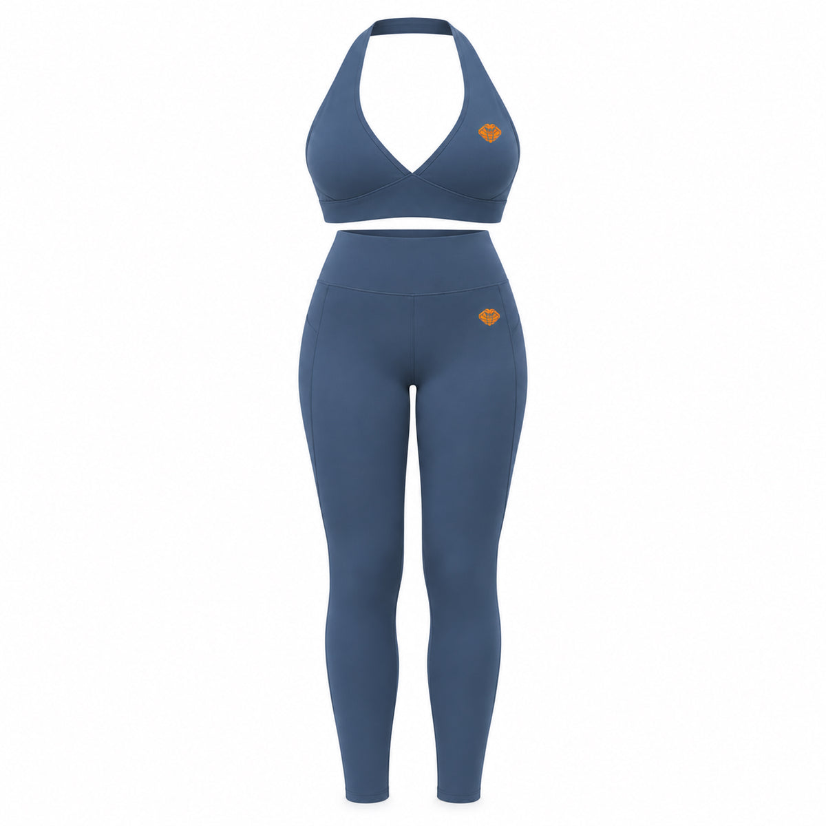 Set Coral azul completo