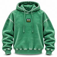 Sudadera verde official frontal