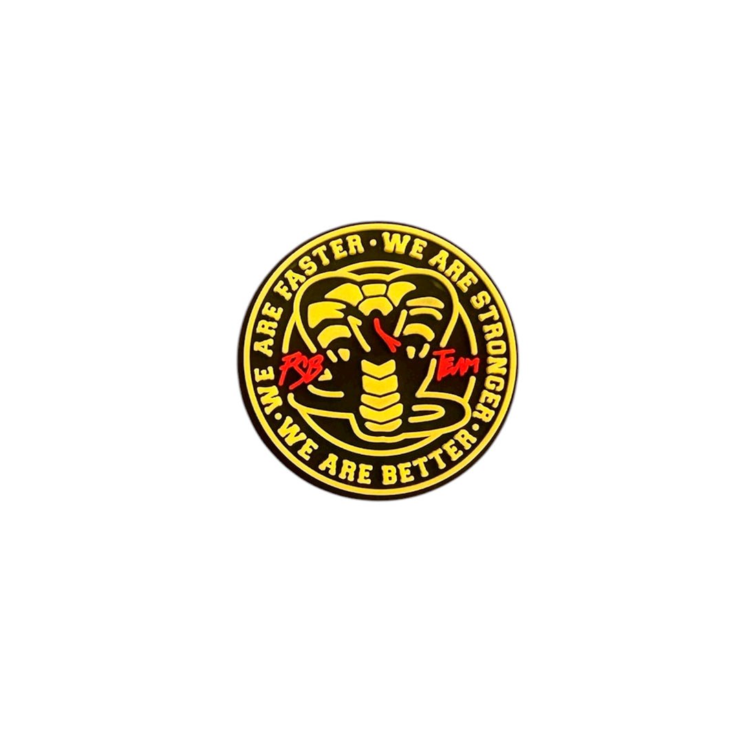 FSB® Charm Cobra Kai — jibbitz crocs circular cobra Los de la Cobra México