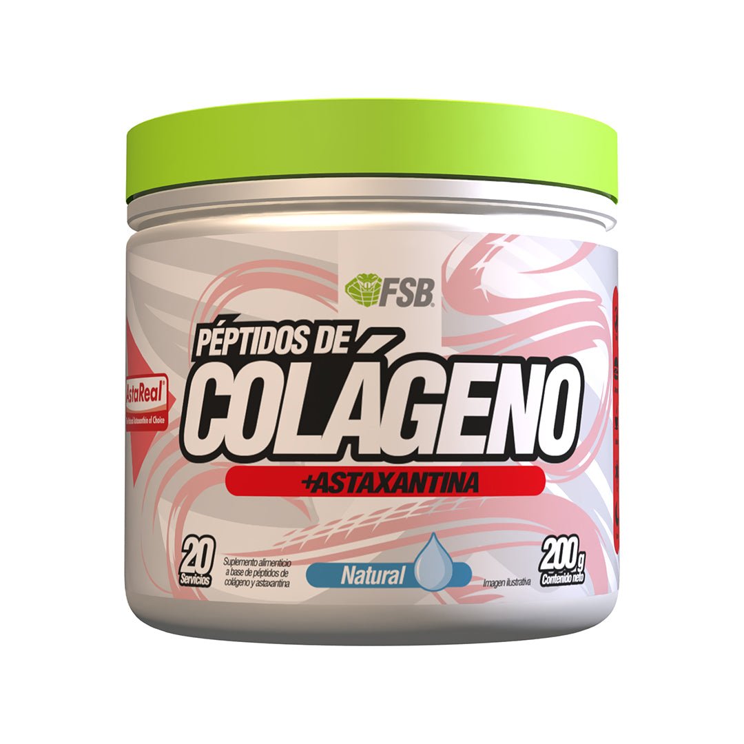 Colágeno Coll-B 3000 FSB AstaReal — 10g por servicio 20 servicios 2 ingredientes