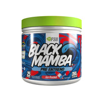 Pre Entreno Black Mamba FSB Ice Rocket — Creapure CarnoSyn nooLVL Carnipure — entrenamientos híbridos