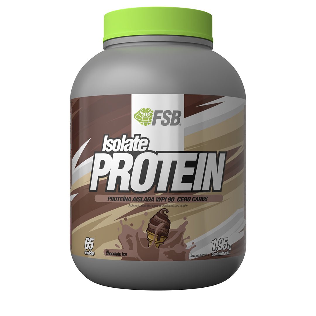 Proteína Aislada FSB Chocolate Ice — Agropur ISO Chill 9010® — 65 servicios 1.95kg