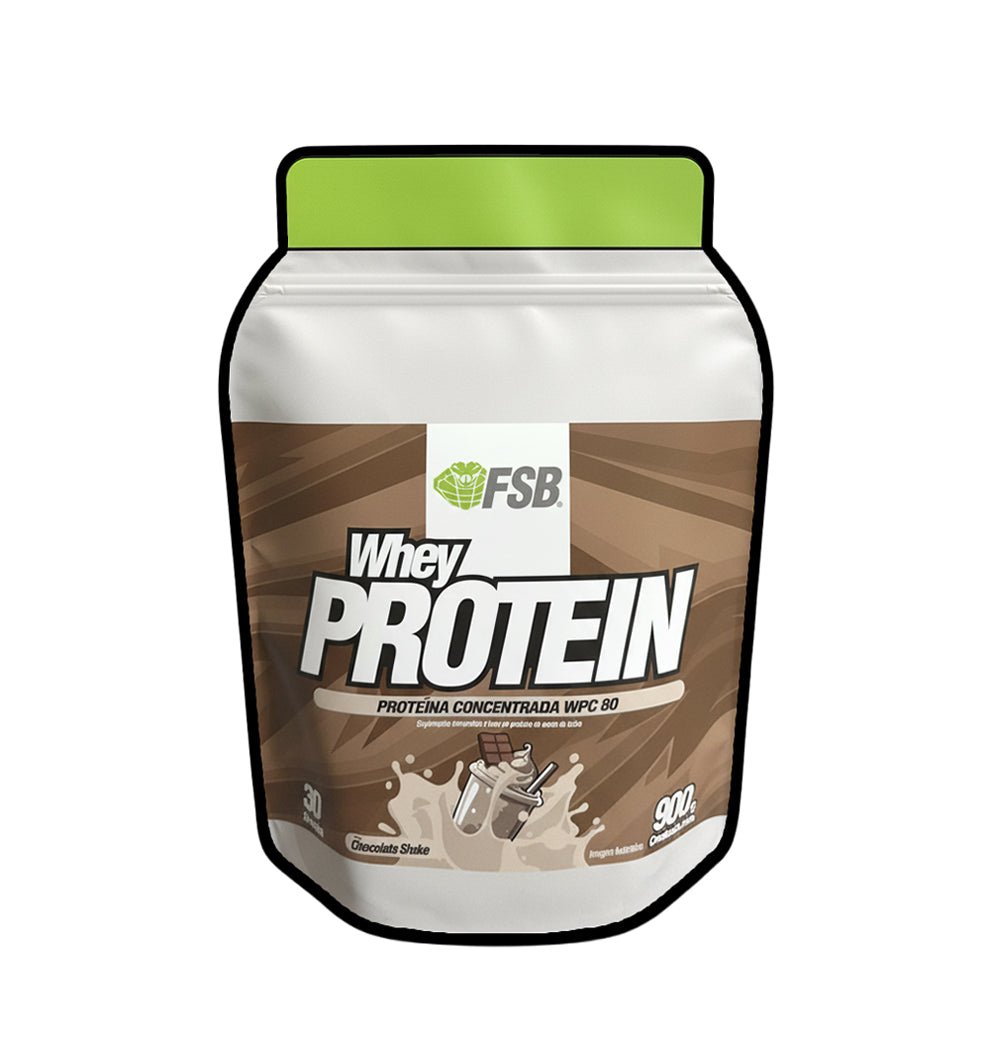 Proteína Whey FSB Chocolate Shake 900g — Agropur ISO Chill 8010® — 30 servicios