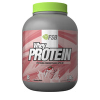 Proteína Whey Concentrada FSB Strawberry Shake — Agropur ISO Chill 8011® — 65 servicios 1.95kg