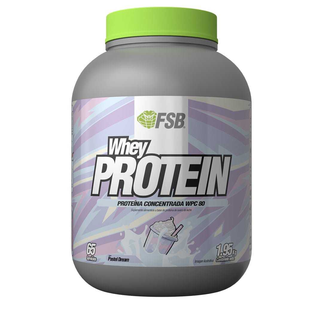 Proteína Whey Gourmet FSB Pastel Dream — Agropur ISO Chill 8010® — 65 servicios 1.95kg