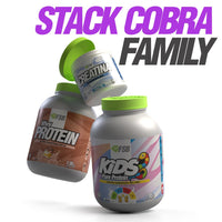 Stack Cobra Family FSB — Whey Protein, Kids Pure Protein y Creatina Monohidratada — México