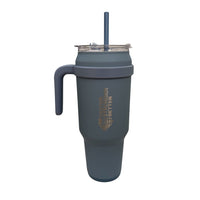 FSB® Termo Elemental Blue 50oz azul — asa tapa popote logo Faster Stronger Better grabado — Los de la Cobra México